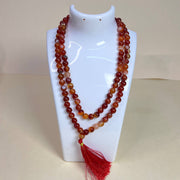 Red Hakik Japamala β Grounding & Inner Strength